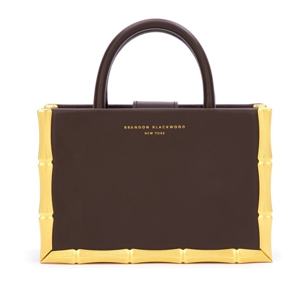 Brandon Blackwood Bamboo B Tote brown
